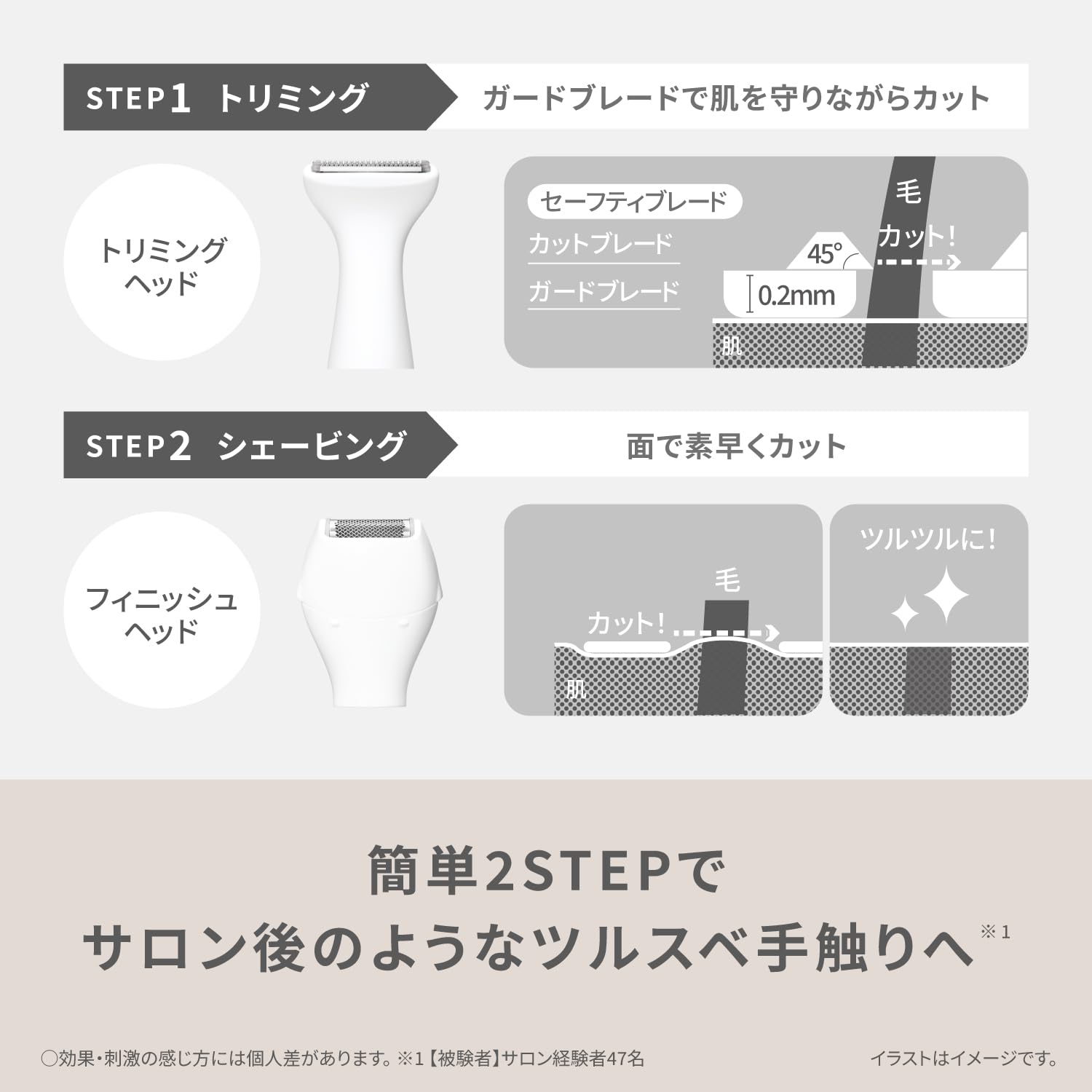 Amazon | パナソニック VIOシェーバー フェリエ IPX7防水 ドライ剃り
